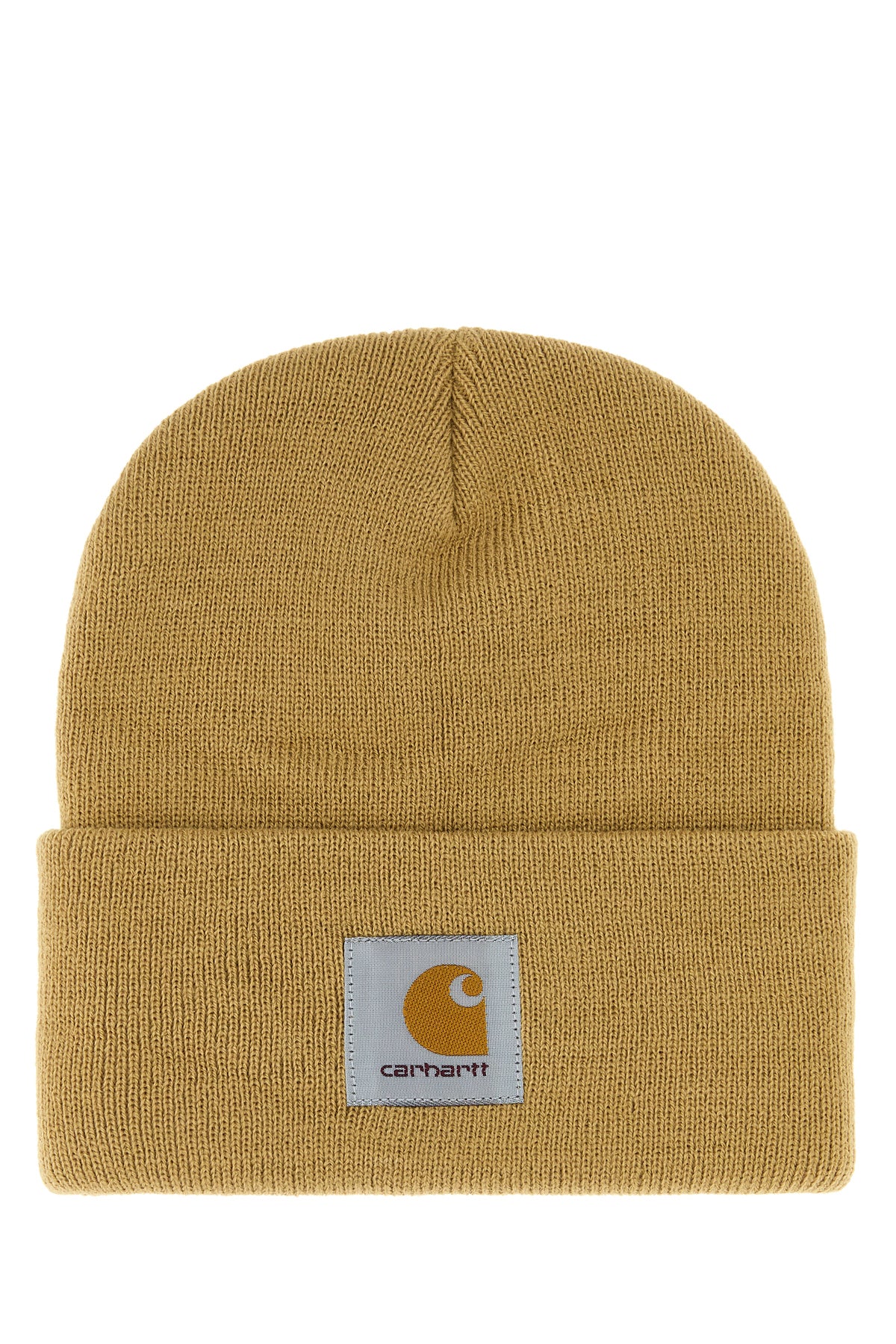 Carhartt WIP Short Watch Hat in maglia beige