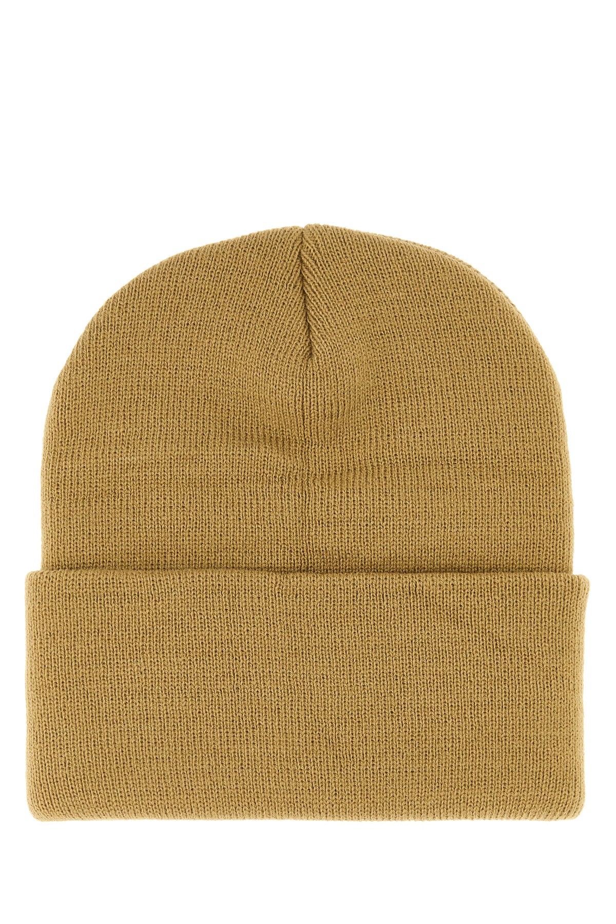 Carhartt WIP Short Watch Hat in maglia beige, view 2