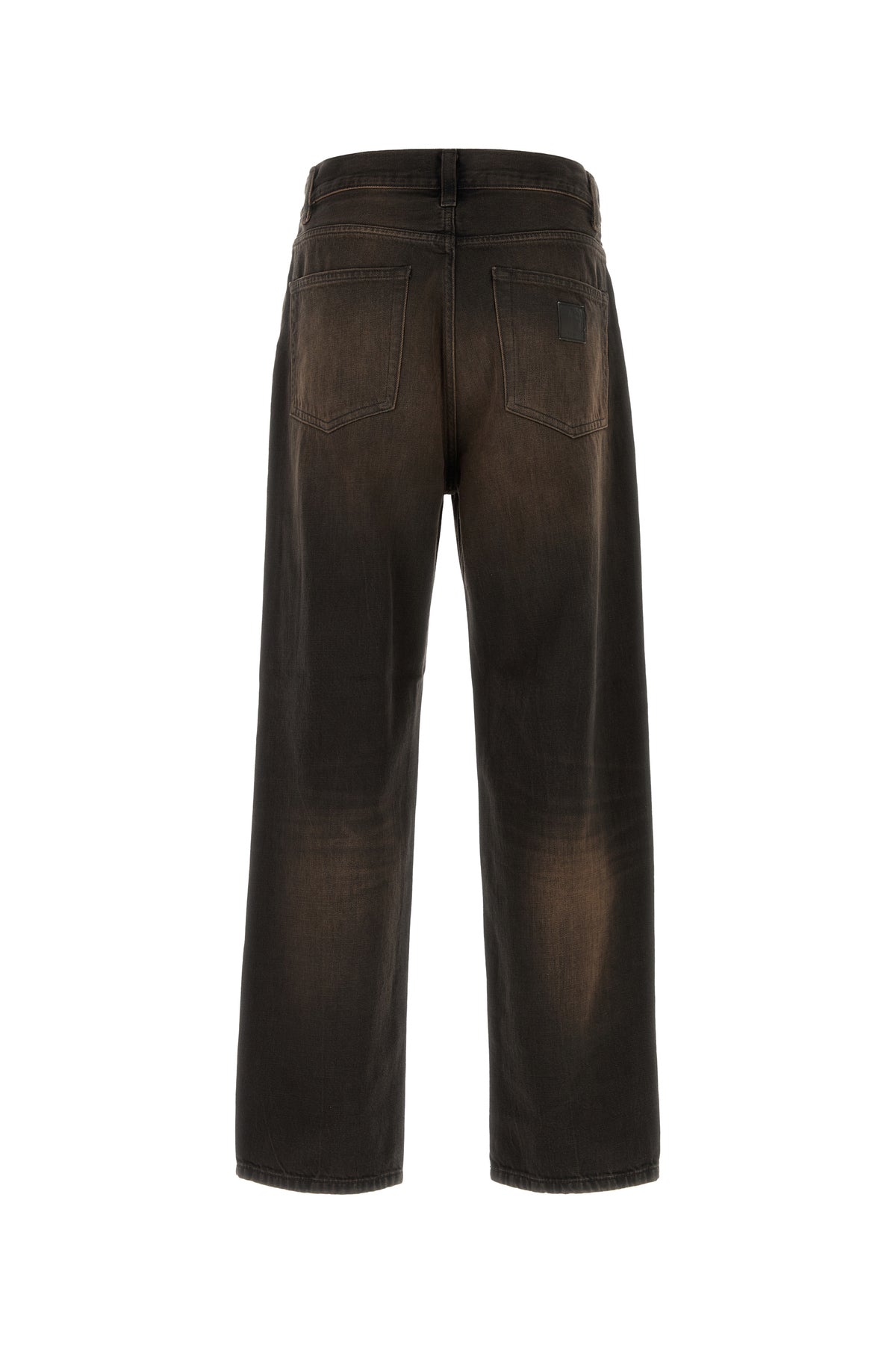 Carhartt WIP Aaron Pant in denim marrone, view 2