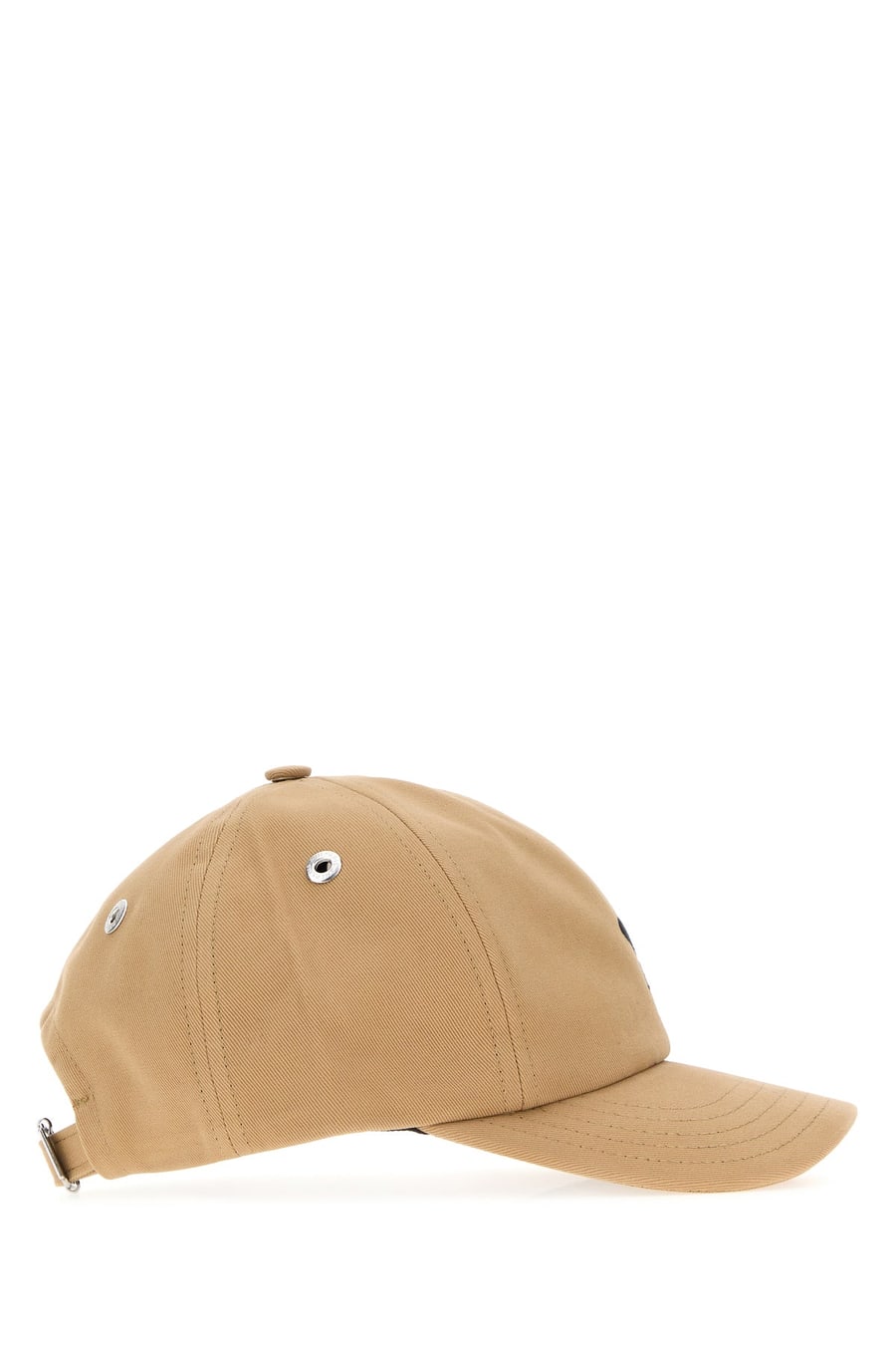 AMI Cappello da baseball in cotone cammello, view 2
