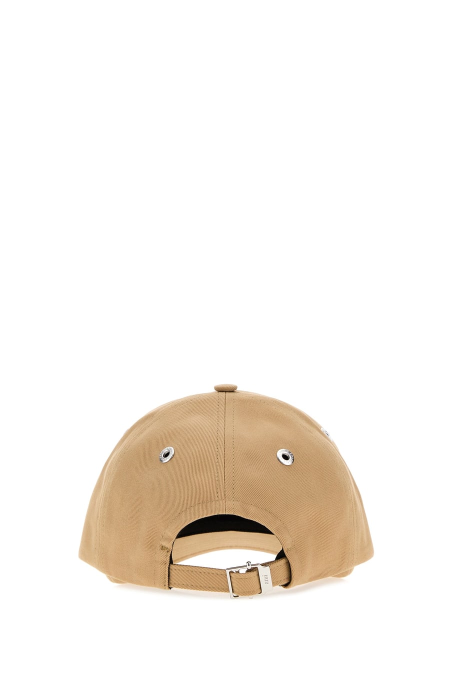 AMI Cappello da baseball in cotone cammello, view 3