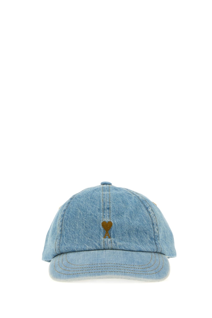 AMI Cappello da baseball in denim