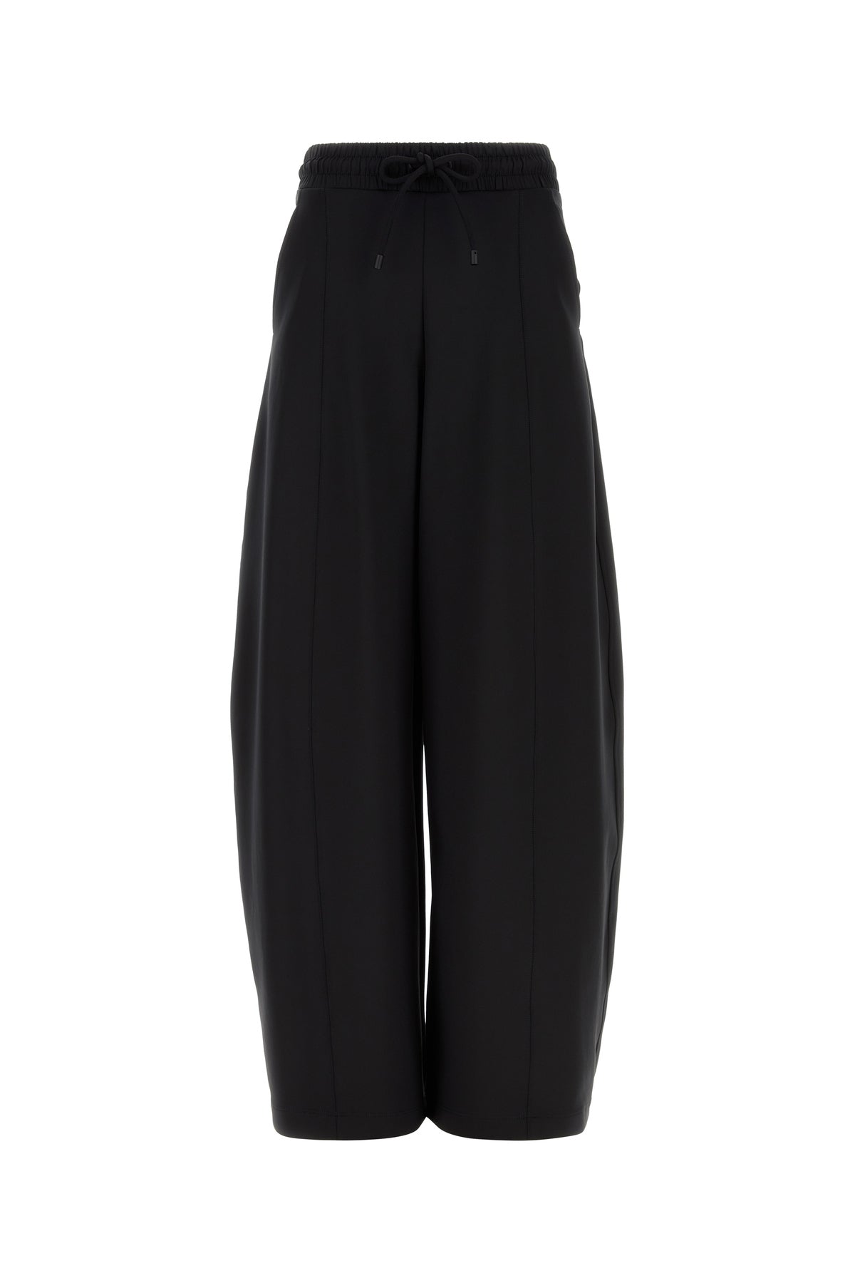 Max Mara Pantalone jogging Olmo in misto nylon nero