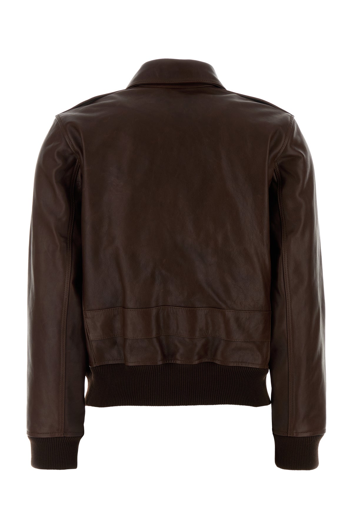 A.P.C. Giacca Gaelle in pelle cioccolato, view 2