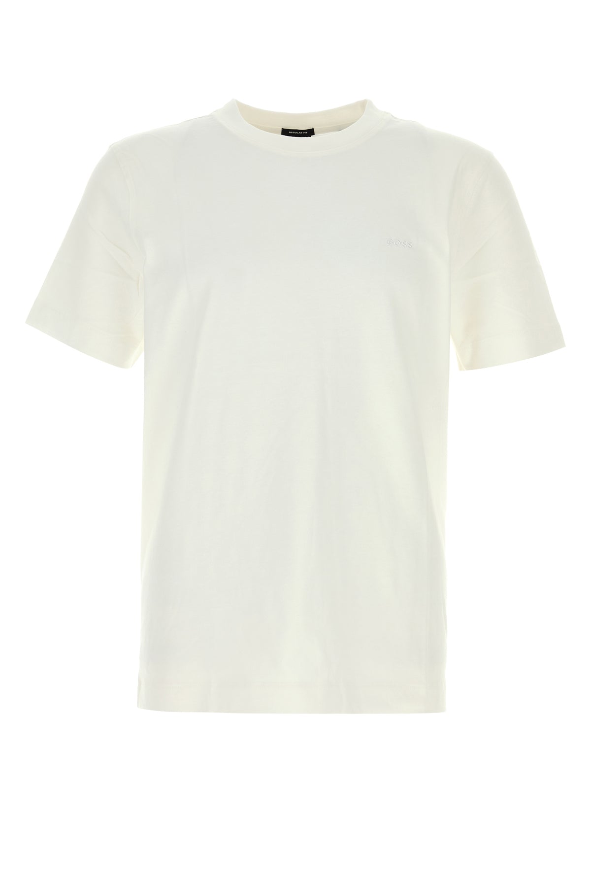 Boss T-shirt in cotone bianco