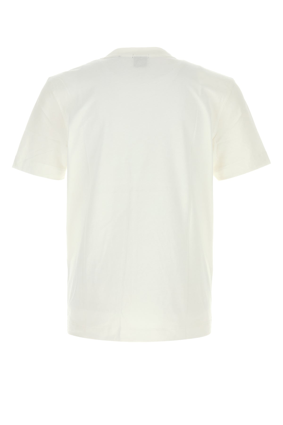 Boss T-shirt in cotone bianco, view 2