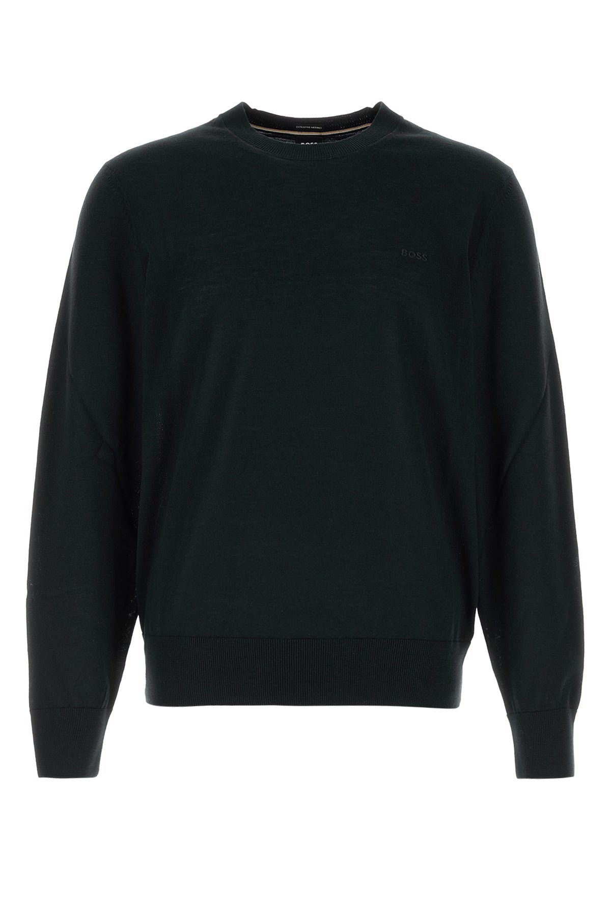Boss Maglione in lana nera