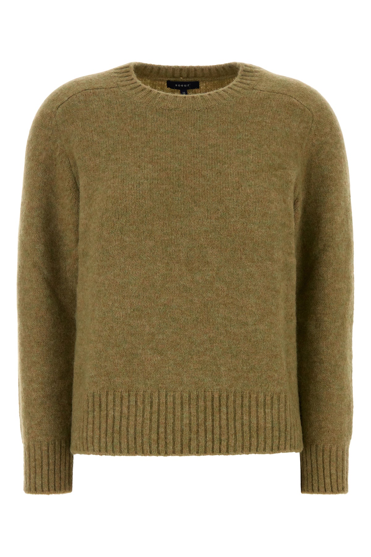 SOEUR Maglione Envie in misto lana verde salvia