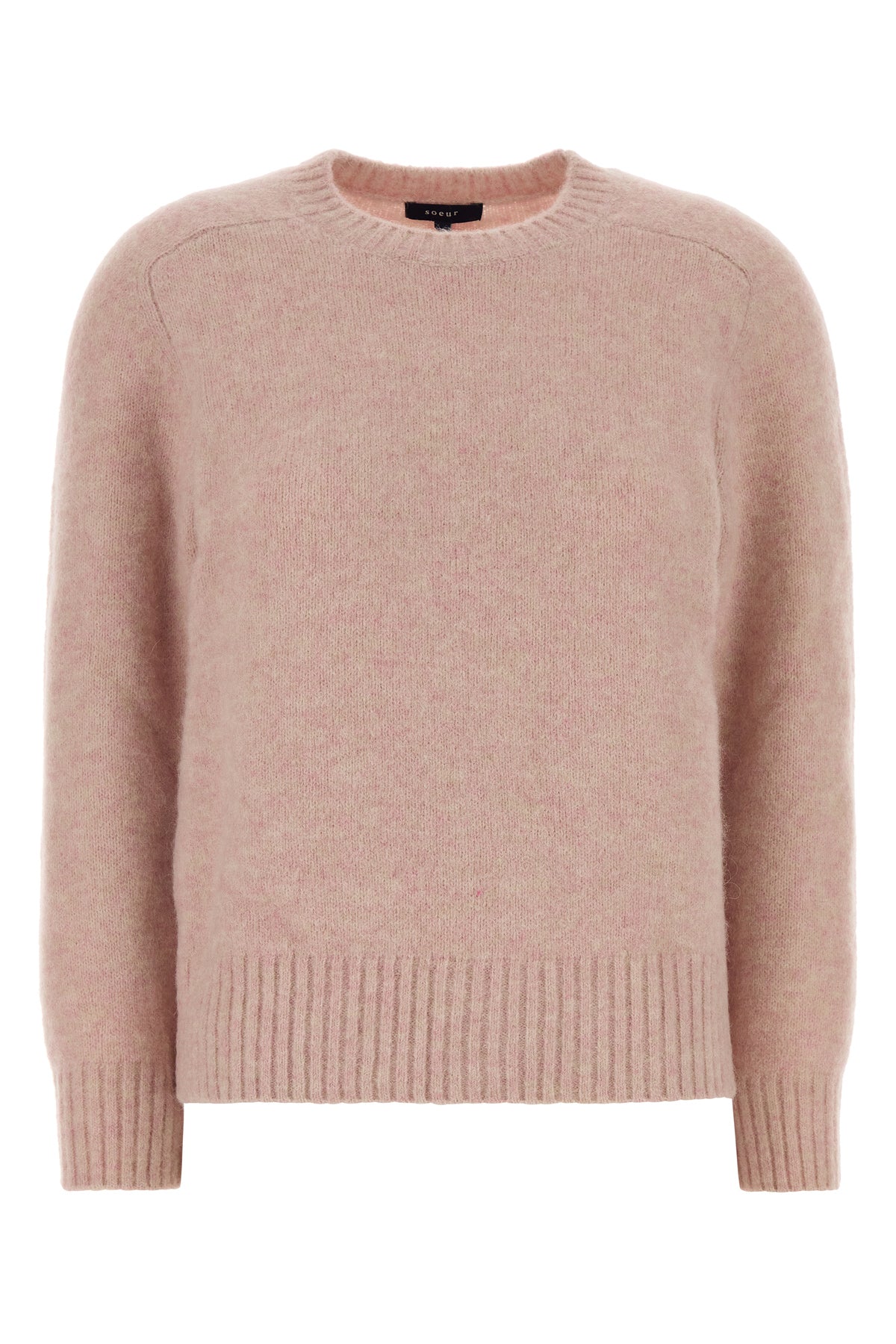 SOEUR Maglione Envie in misto lana rosa pastello