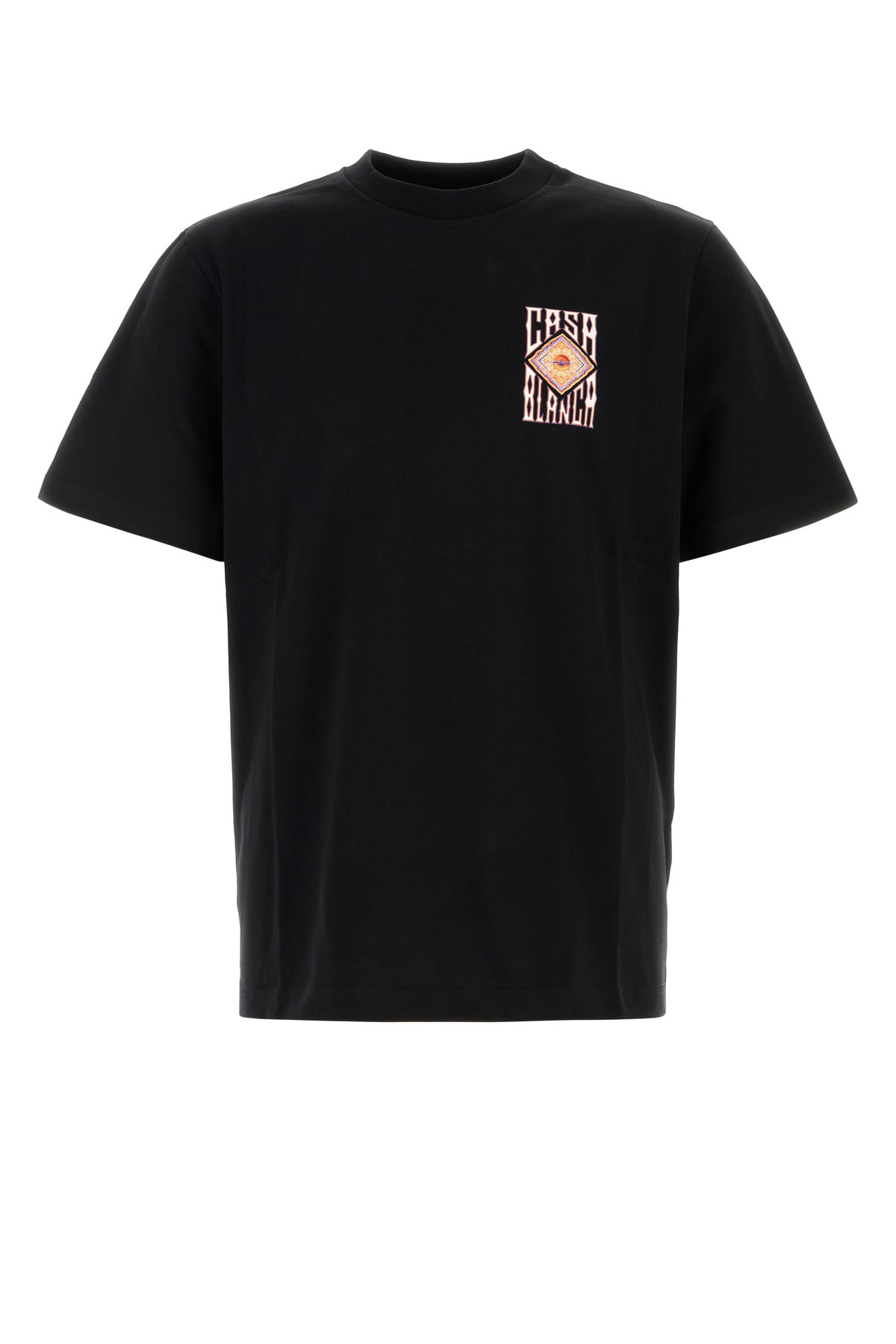 CASABLANCA T-shirt in cotone nero