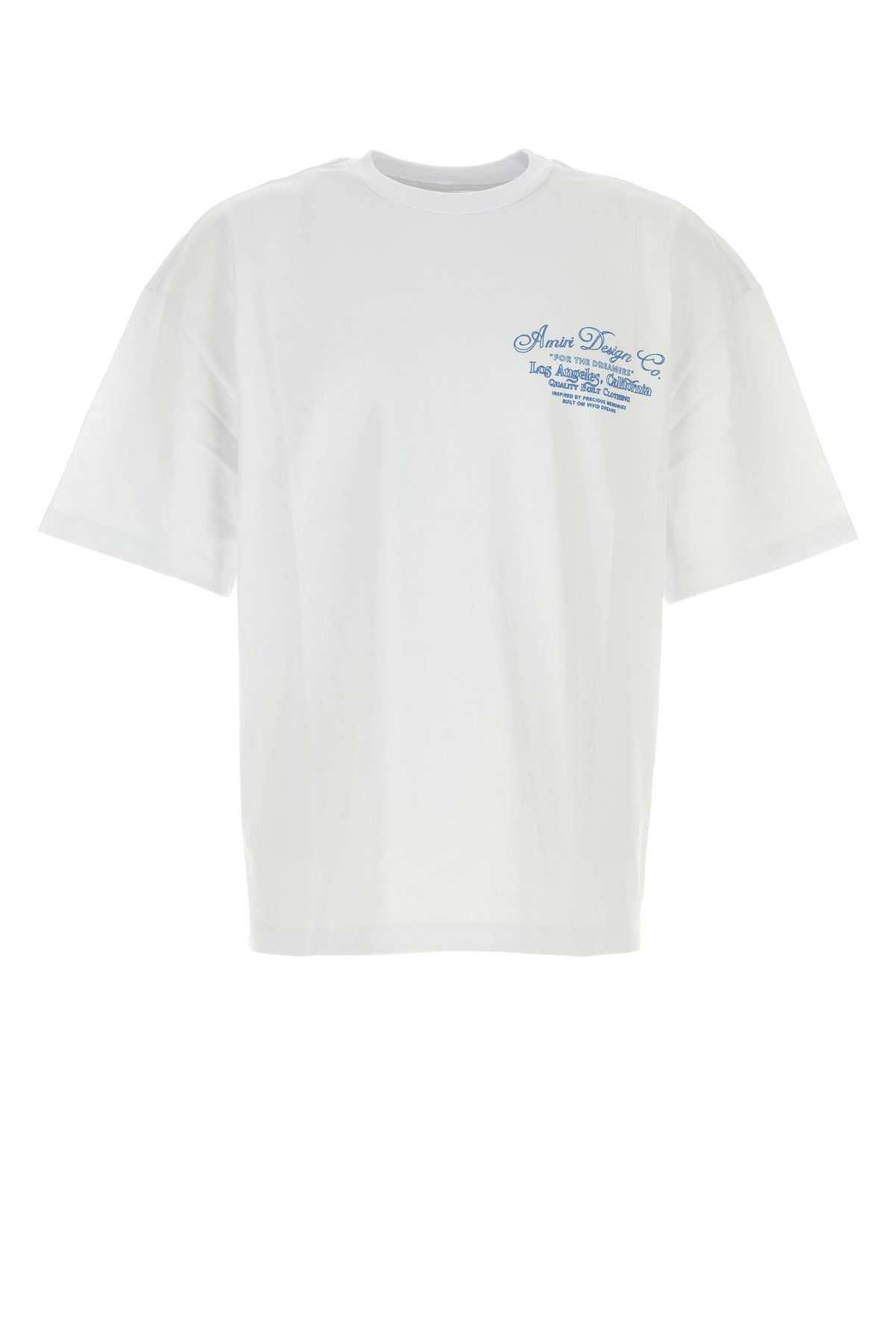 Amiri T-shirt oversize in cotone bianco