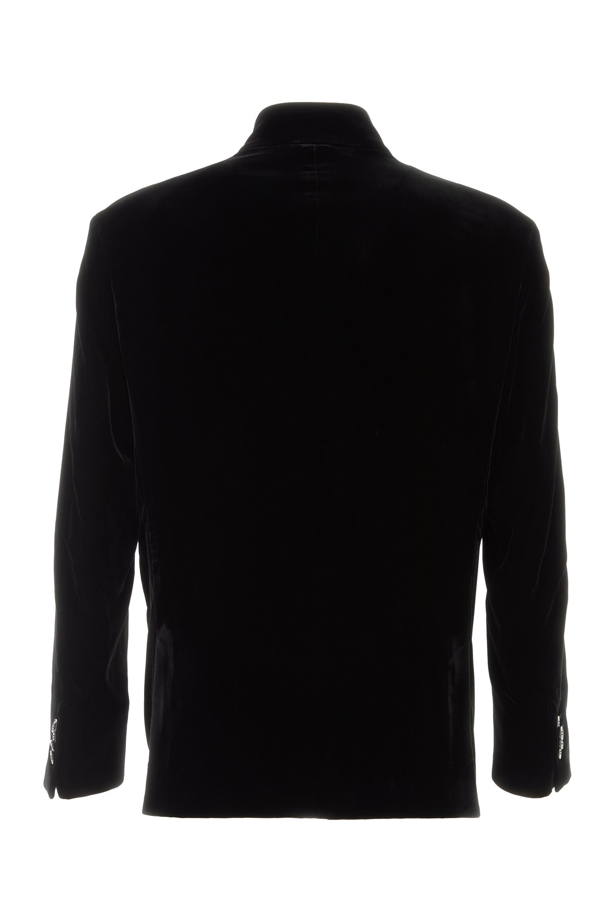 Giorgio Armani Giacca in velluto nero, view 2