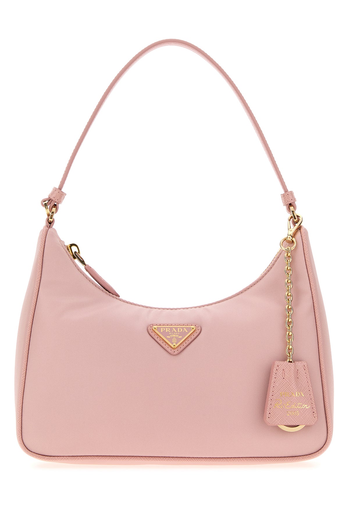 Prada Borsa a spalla Prada Re-Edition 2005 in Re-Nylon rosa