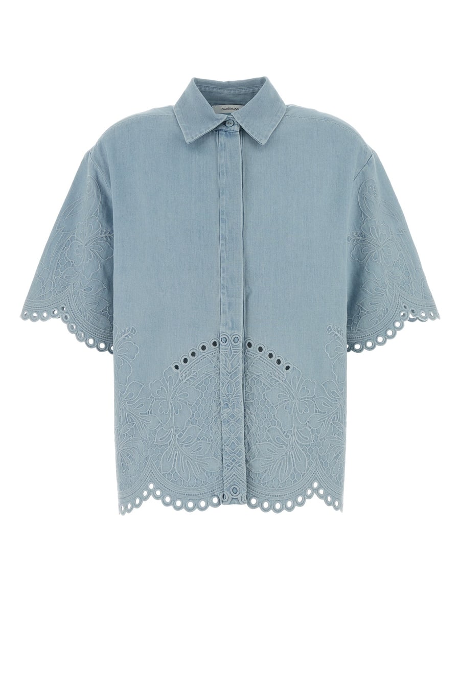 Zimmermann Camicia Daylight in denim