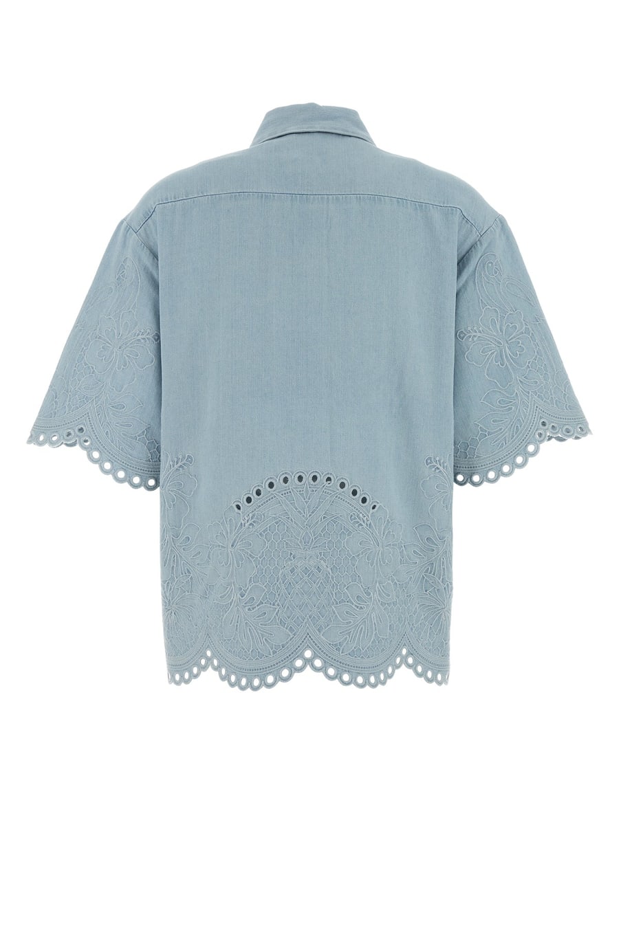 Zimmermann Camicia Daylight in denim, view 2