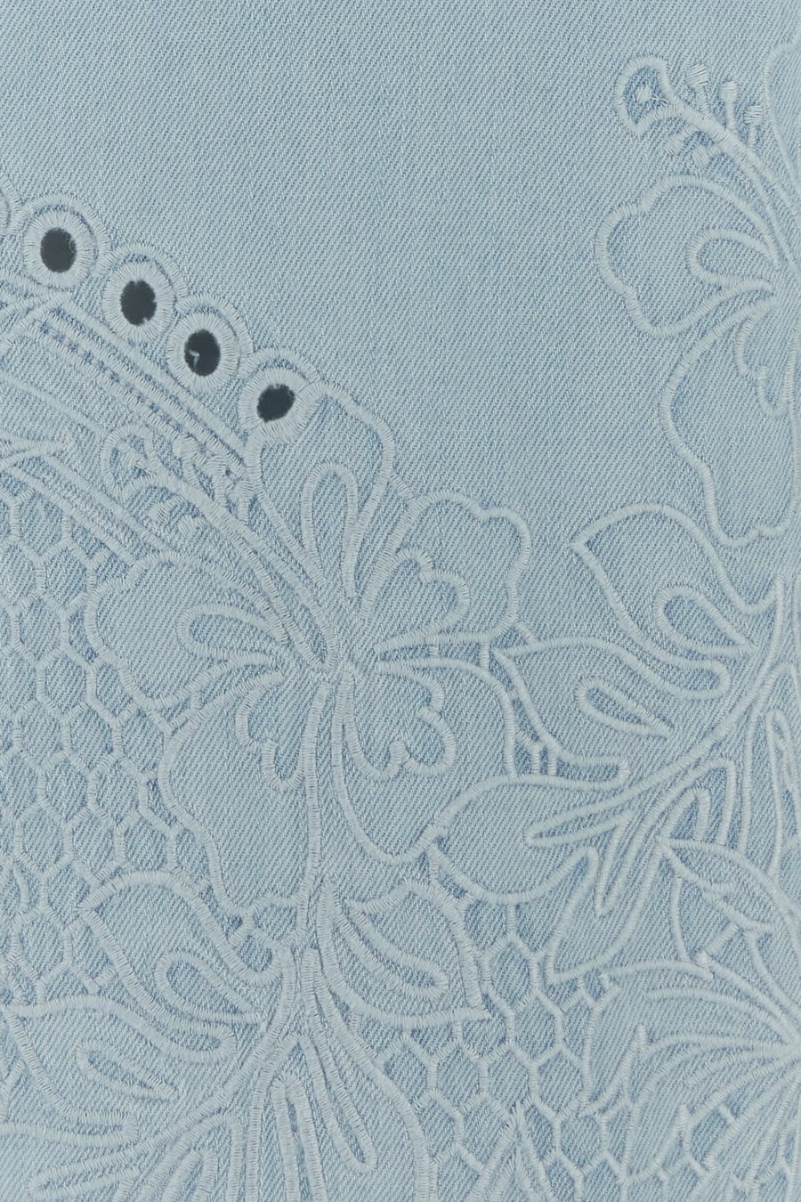 Zimmermann Camicia Daylight in denim, view 3