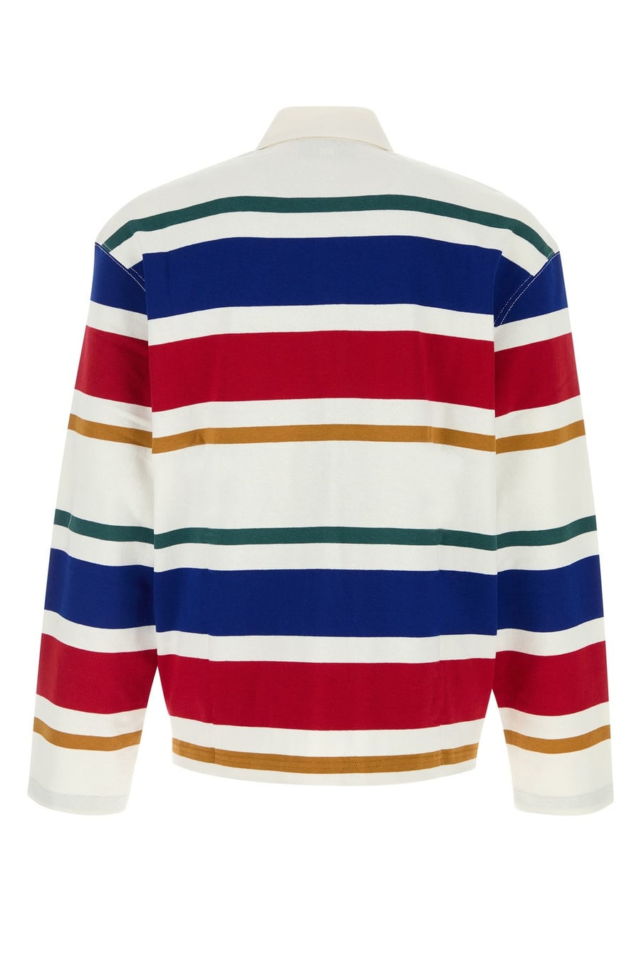 AMI Polo in cotone ricamato, view 2