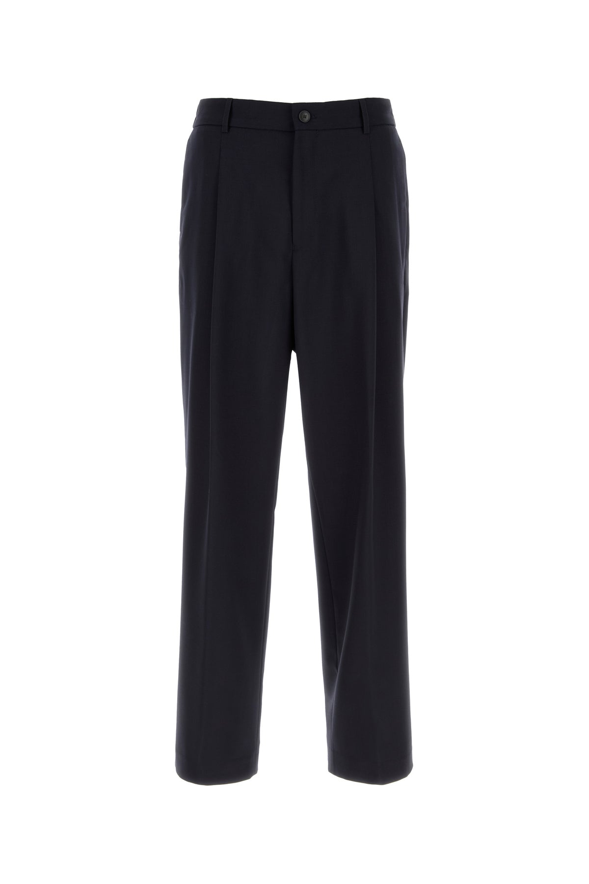Boss Pantalone in lana blu navy