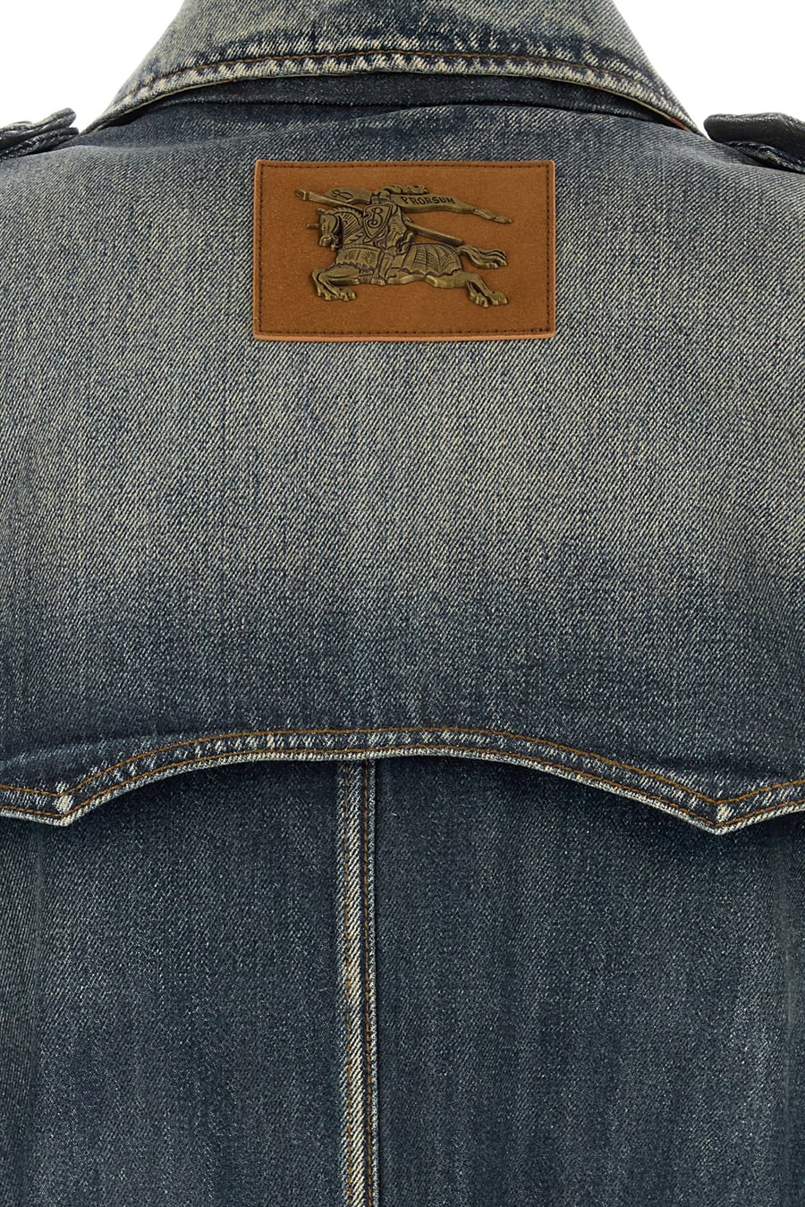 Burberry Trench in denim, view 3