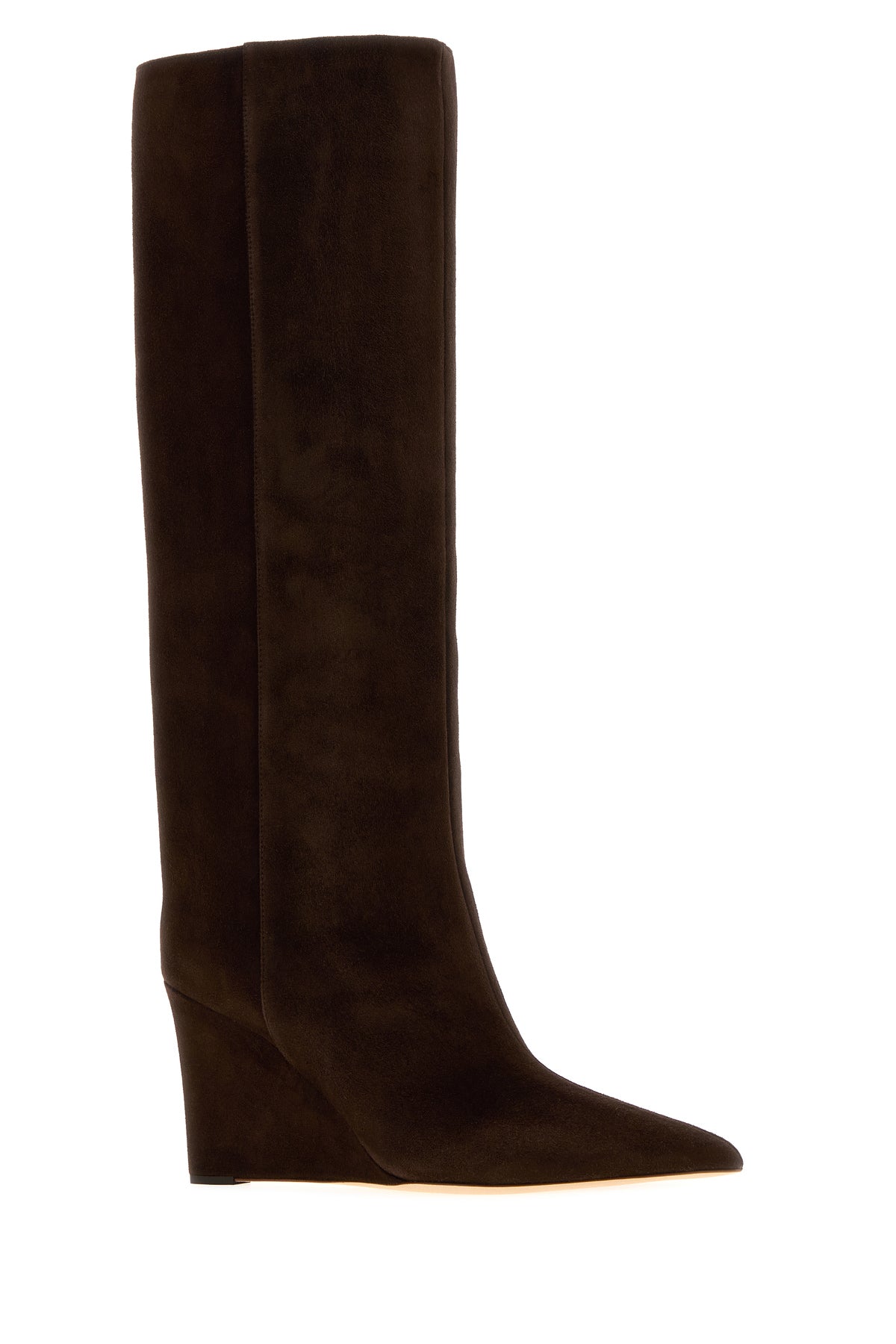 Jimmy Choo Stivali Blake in pelle scamosciata cioccolato, view 2