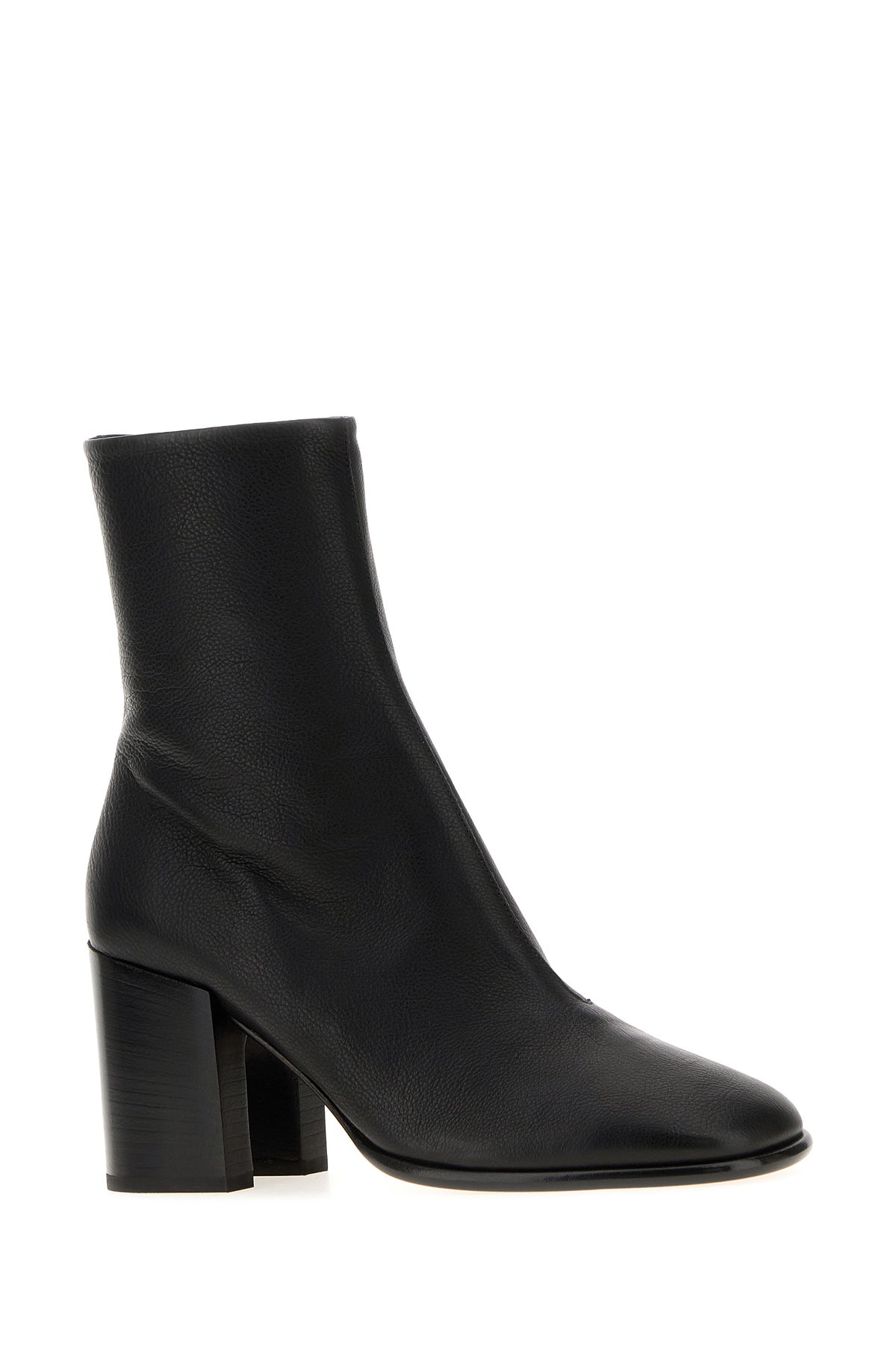 Dries Van Noten Stivaletti in pelle nera