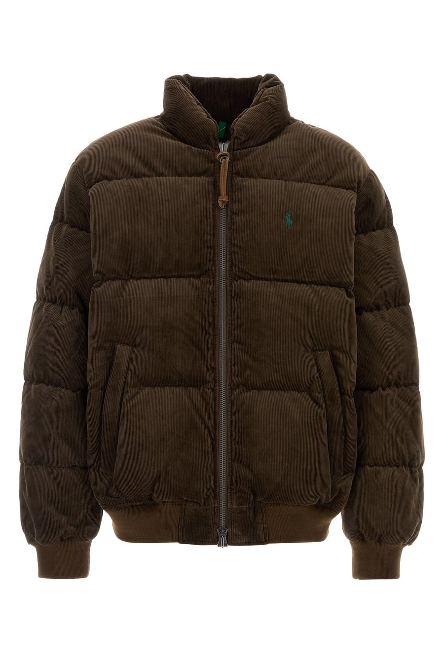 Polo Ralph Lauren Piumino in velluto a coste cioccolato