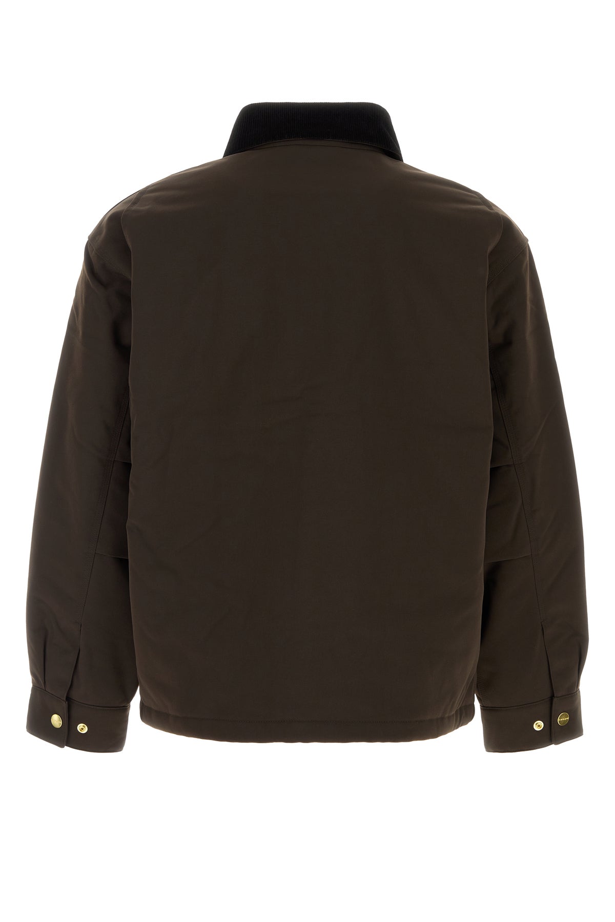 Carhartt WIP Quentin Jacket in nylon cioccolato, view 2