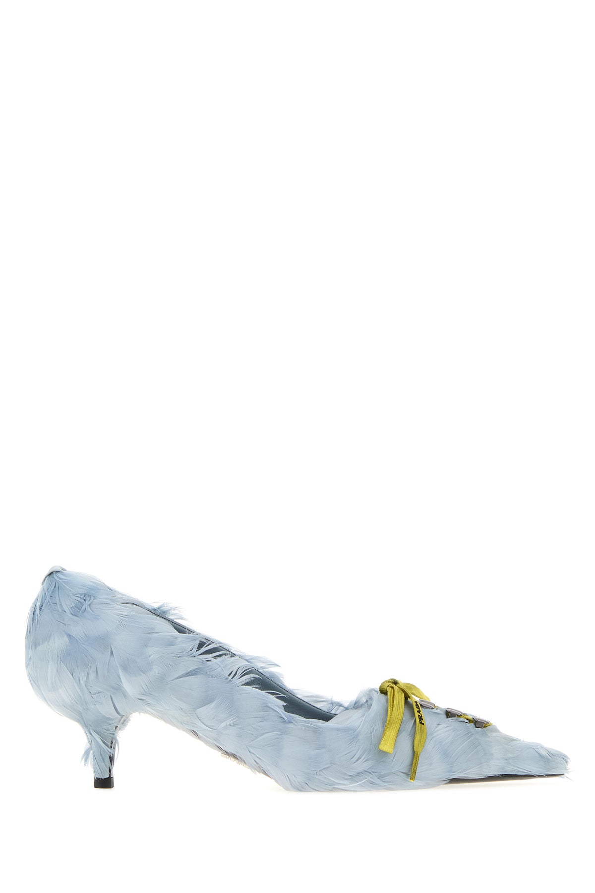 Prada Scarpe con tacco in raso decorato