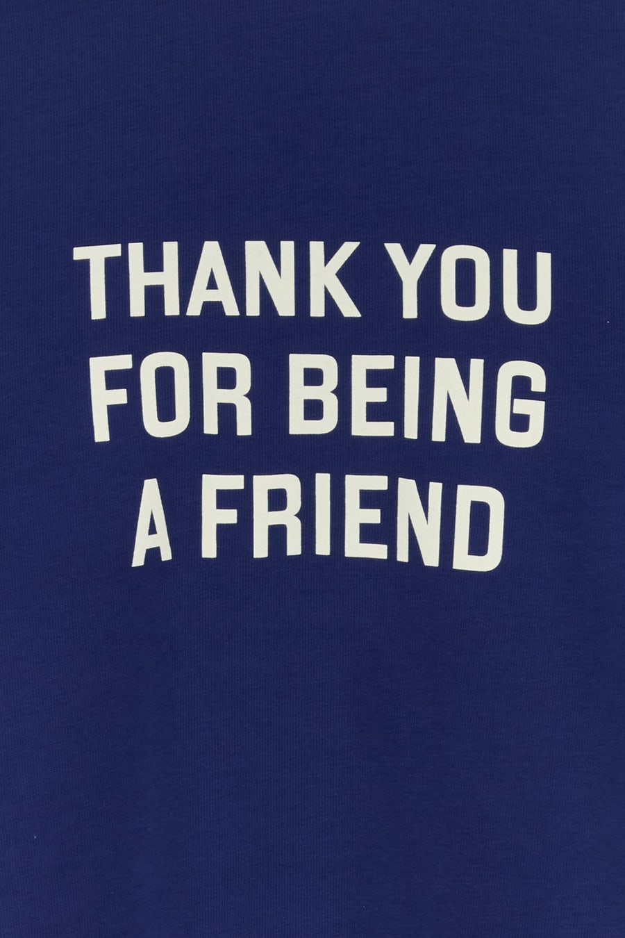 AMI T-shirt in cotone blu, view 3