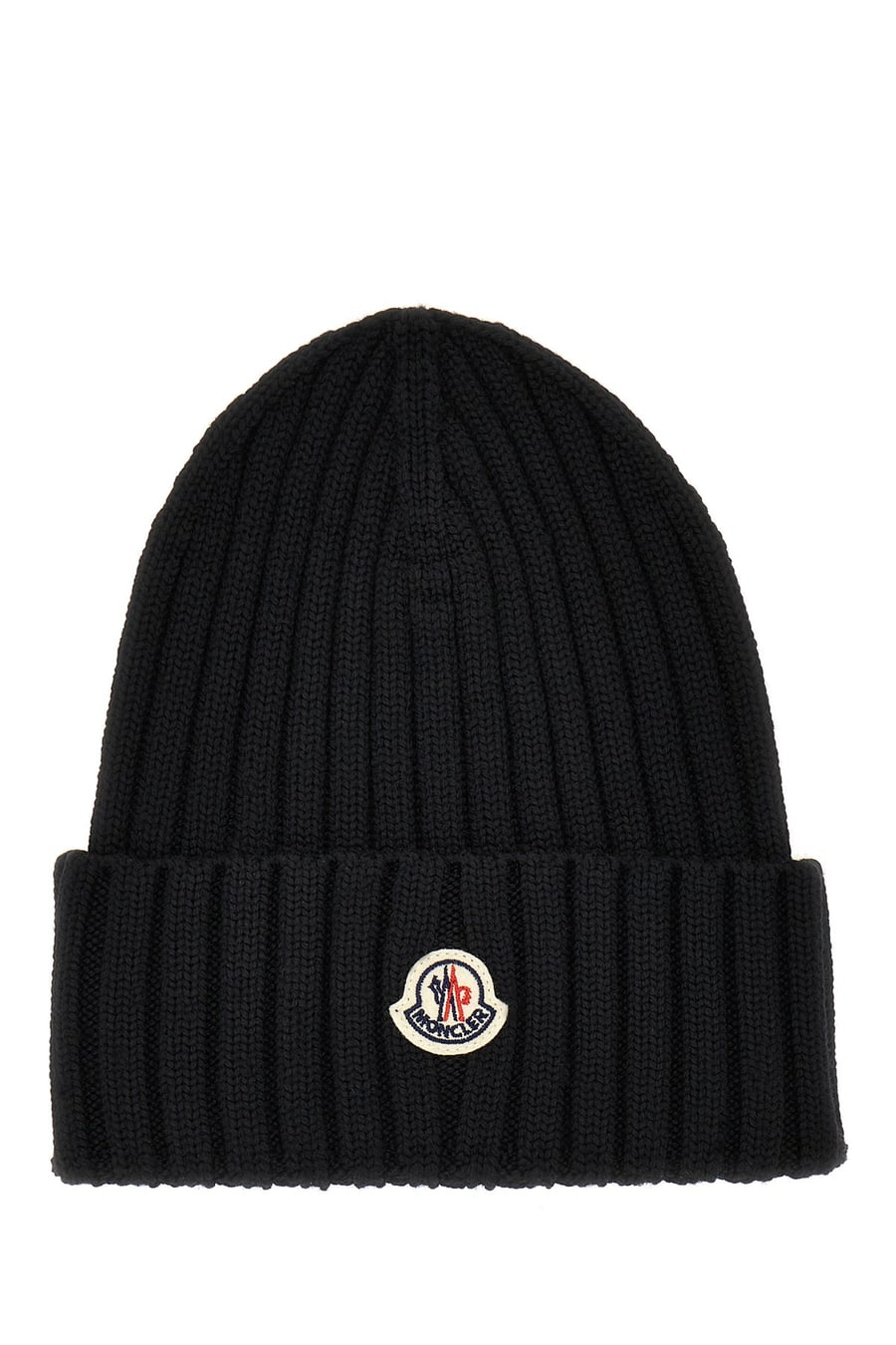 Moncler Cuffia in lana nera