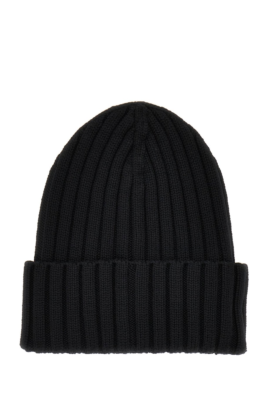 Moncler Cuffia in lana nera, view 2