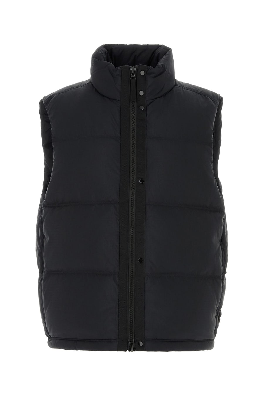 Stone Island Piumino in nylon nero