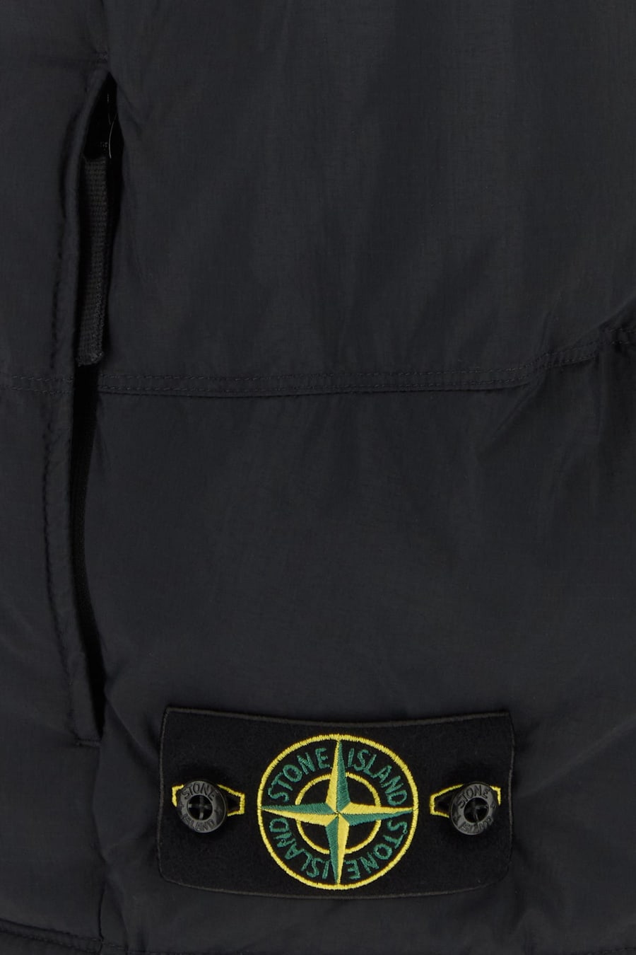Stone Island Piumino in nylon nero, view 3