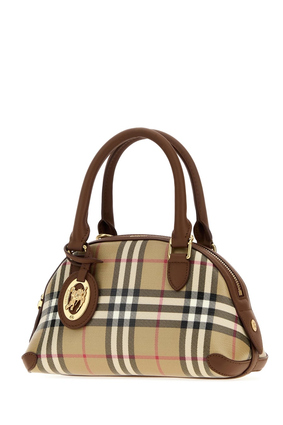 Burberry Borsa a mano Primrose mini in tela stampata, view 2