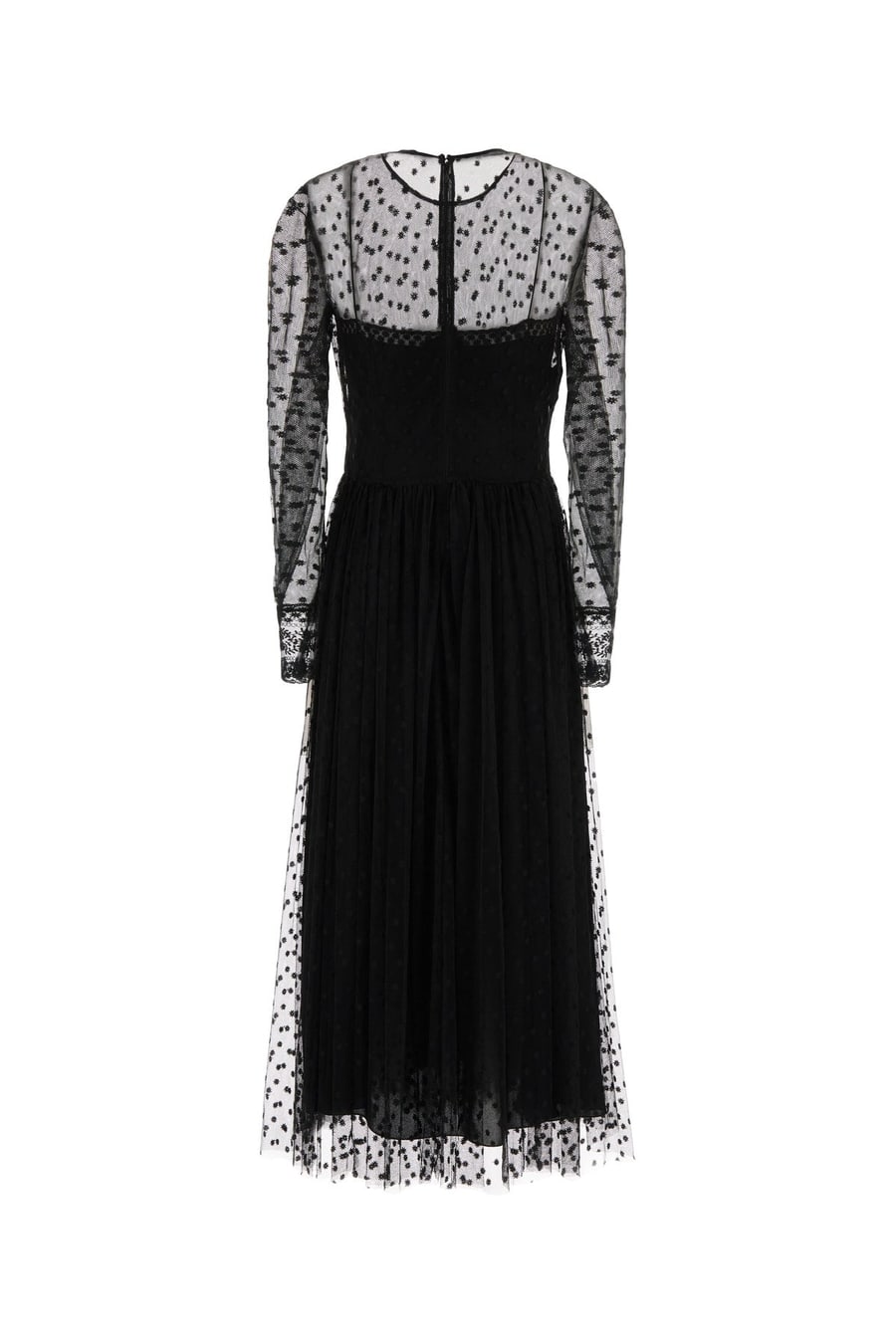 ALBERTA FERRETTI Abito in tulle nero, view 2