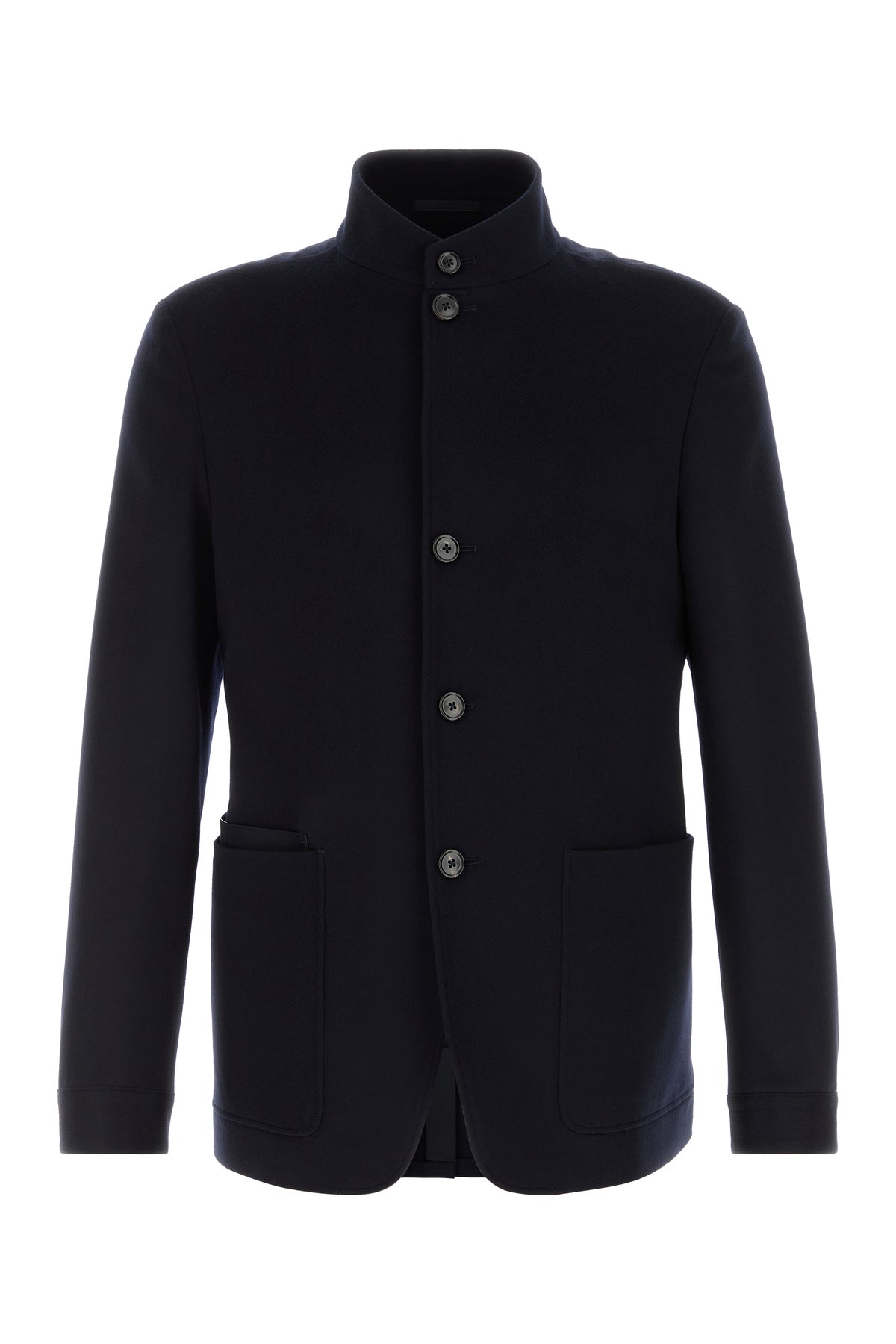 ZEGNA Giacca in cashmere blu notte