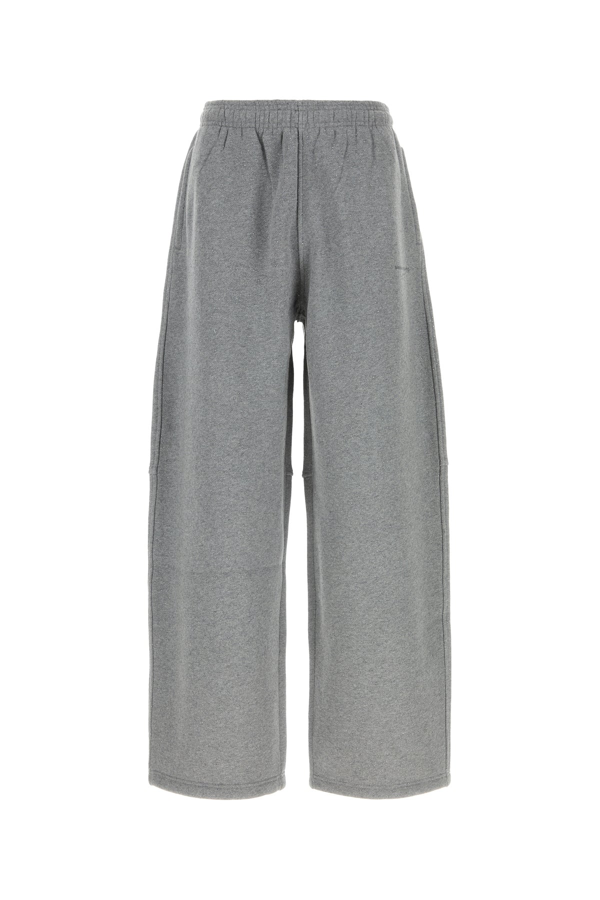 ALEXANDER WANG Pantalone jogging in misto cotone grigio