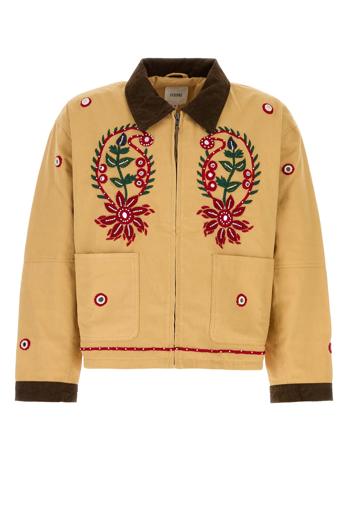 FOUND Giubbino in tela beige