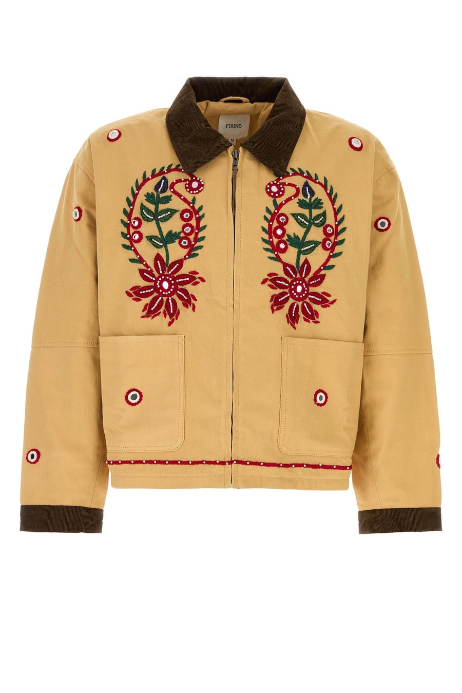 FOUND Giubbino in tela beige