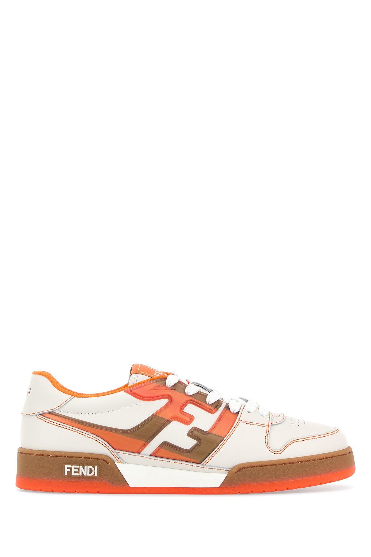 Fendi Sneaker Fendi Match in pelle multicolor