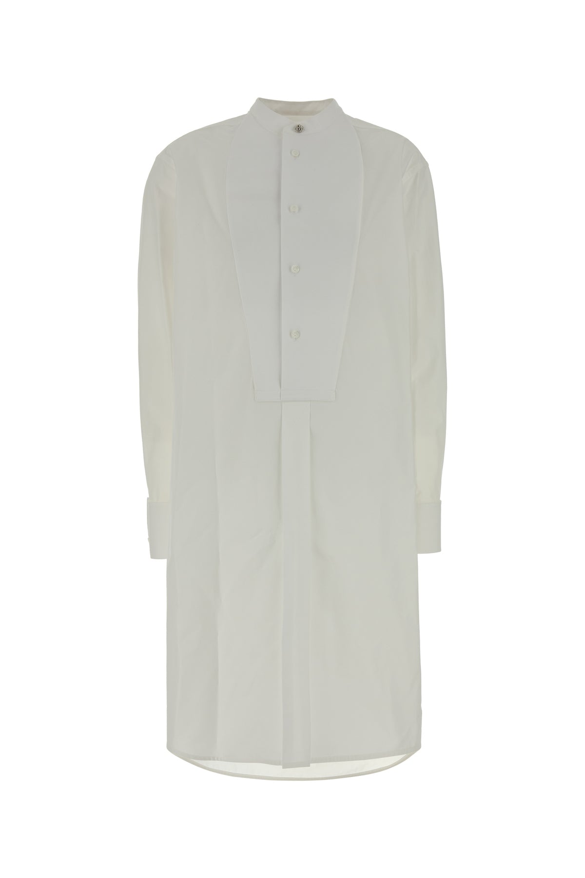 Bottega Veneta Camicia oversize in popeline bianco