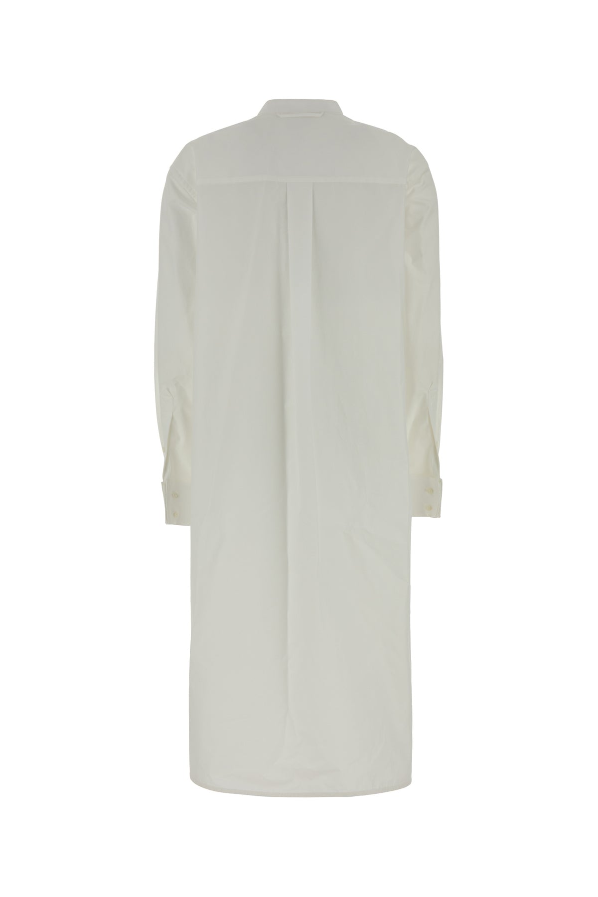 Bottega Veneta Camicia oversize in popeline bianco, view 2