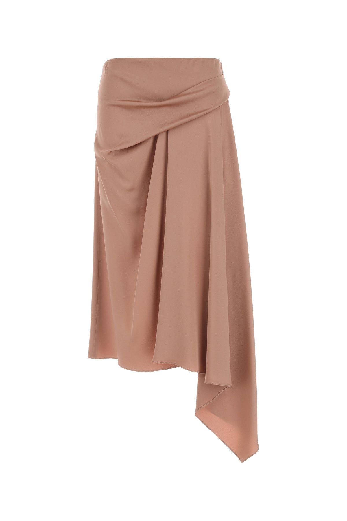 Stella McCartney Gonna in raso rosa