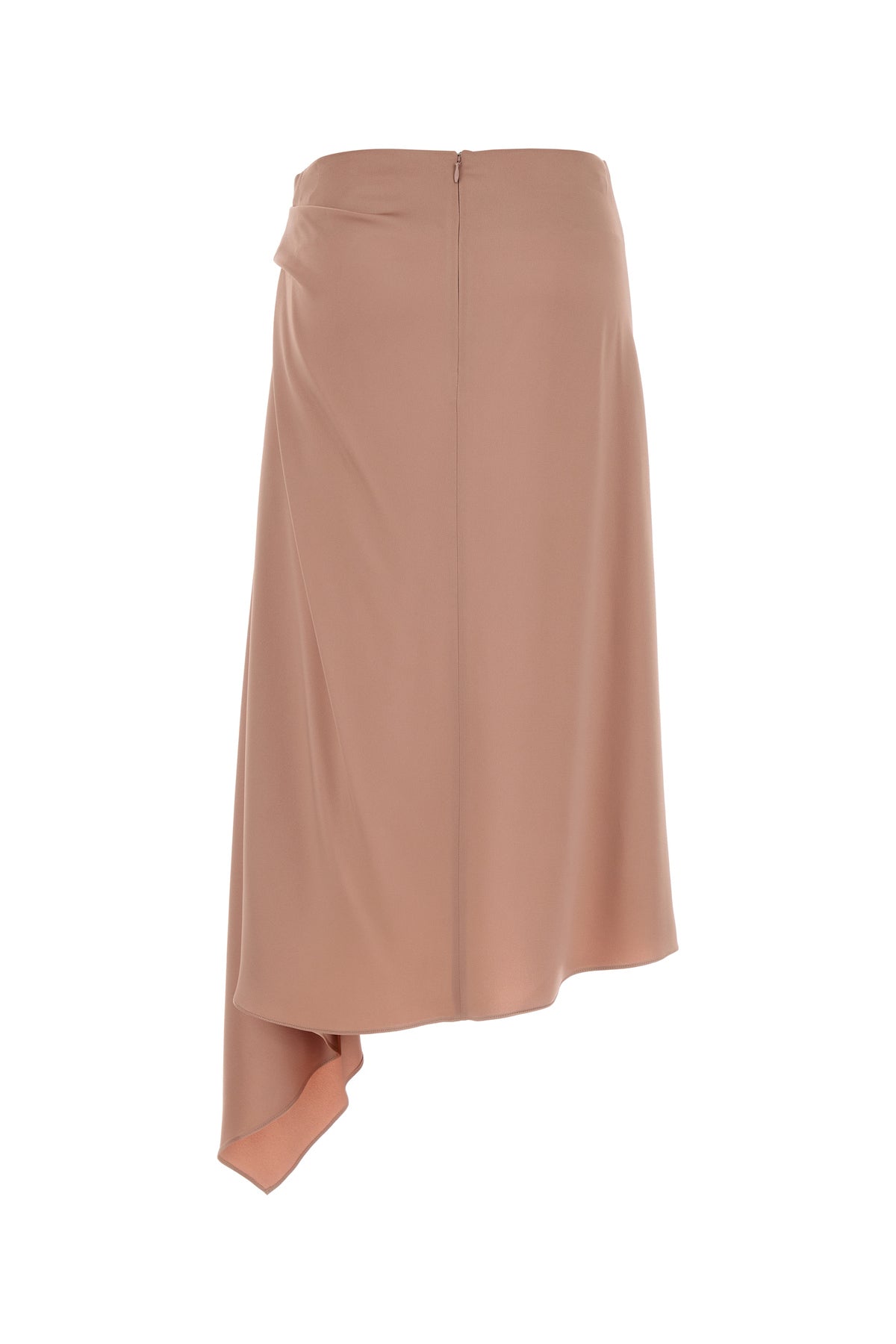 Stella McCartney Gonna in raso rosa, view 2