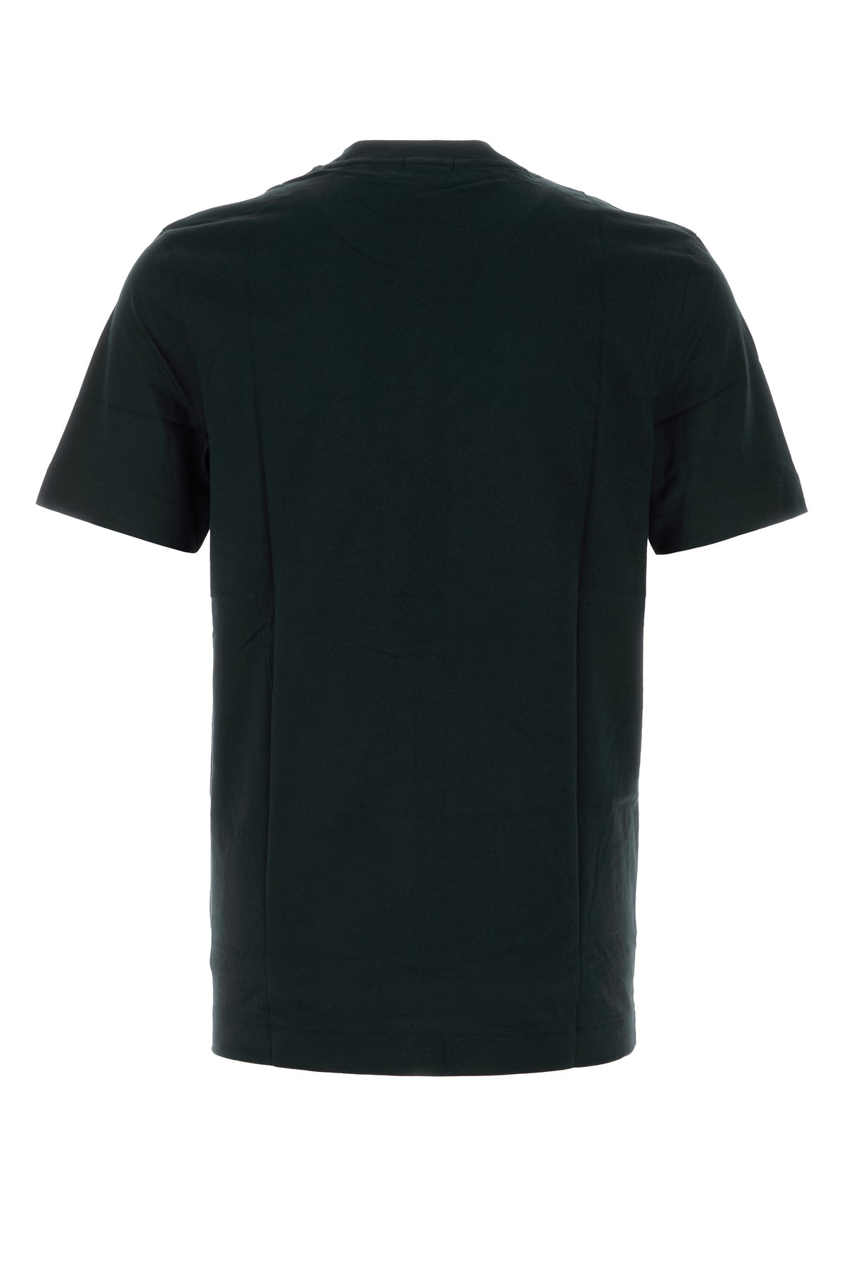 Boss T-shirt in cotone nero, view 2