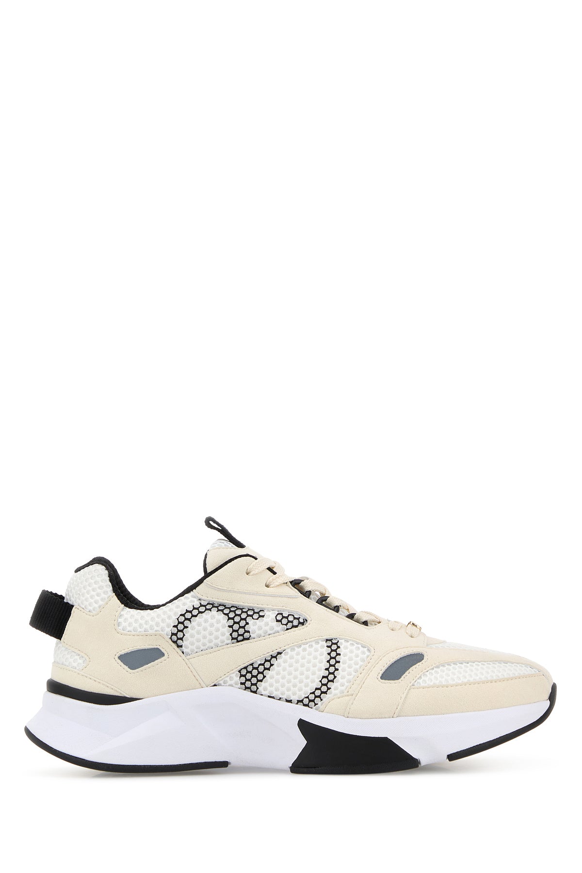 Valentino Garavani Sneakers Demivee multicolor in rete e pelle scamosciata