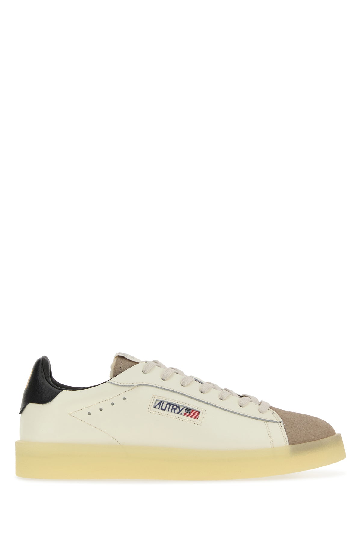 Autry Sneakers Dallas in pelle avorio