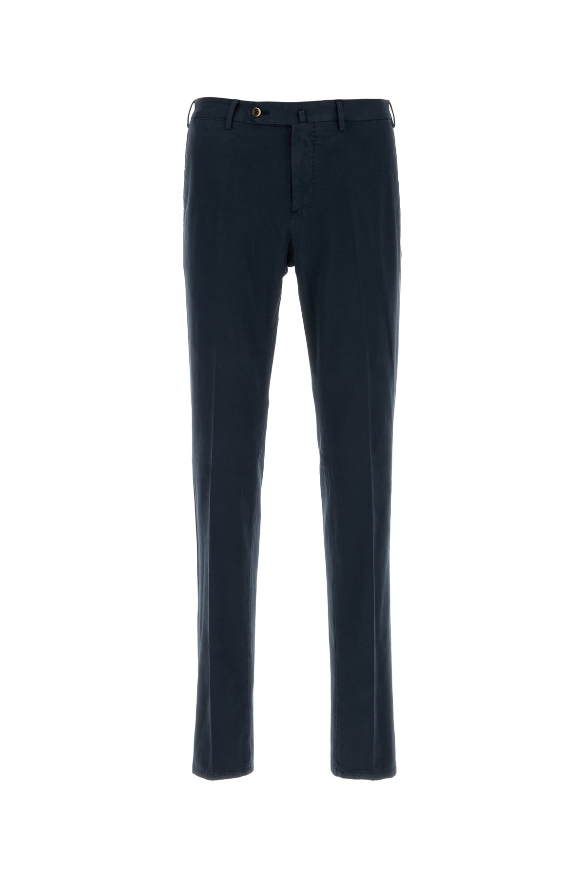 PT Torino Pantalone in misto cotone stretch blu scuro