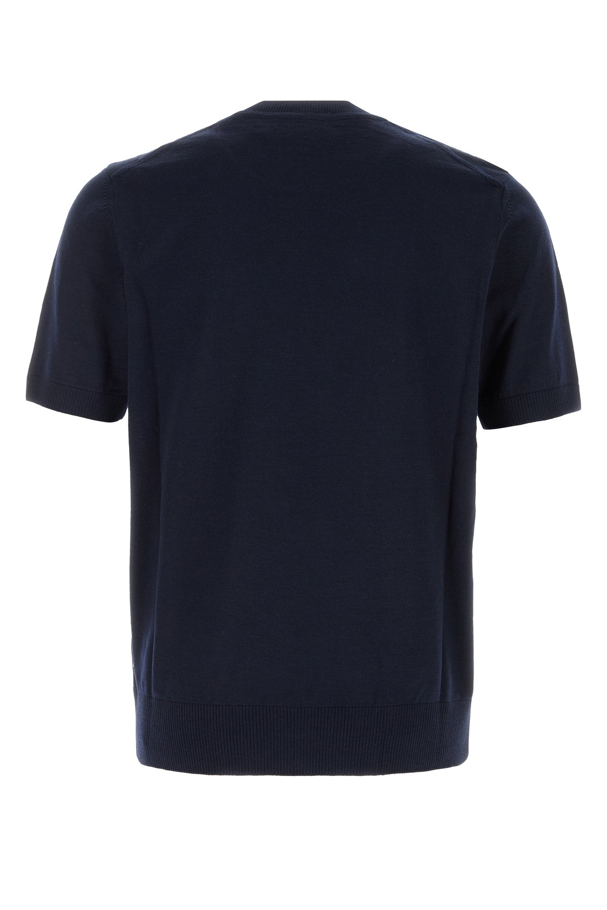 Boss Maglione in cotone blu notte, view 2