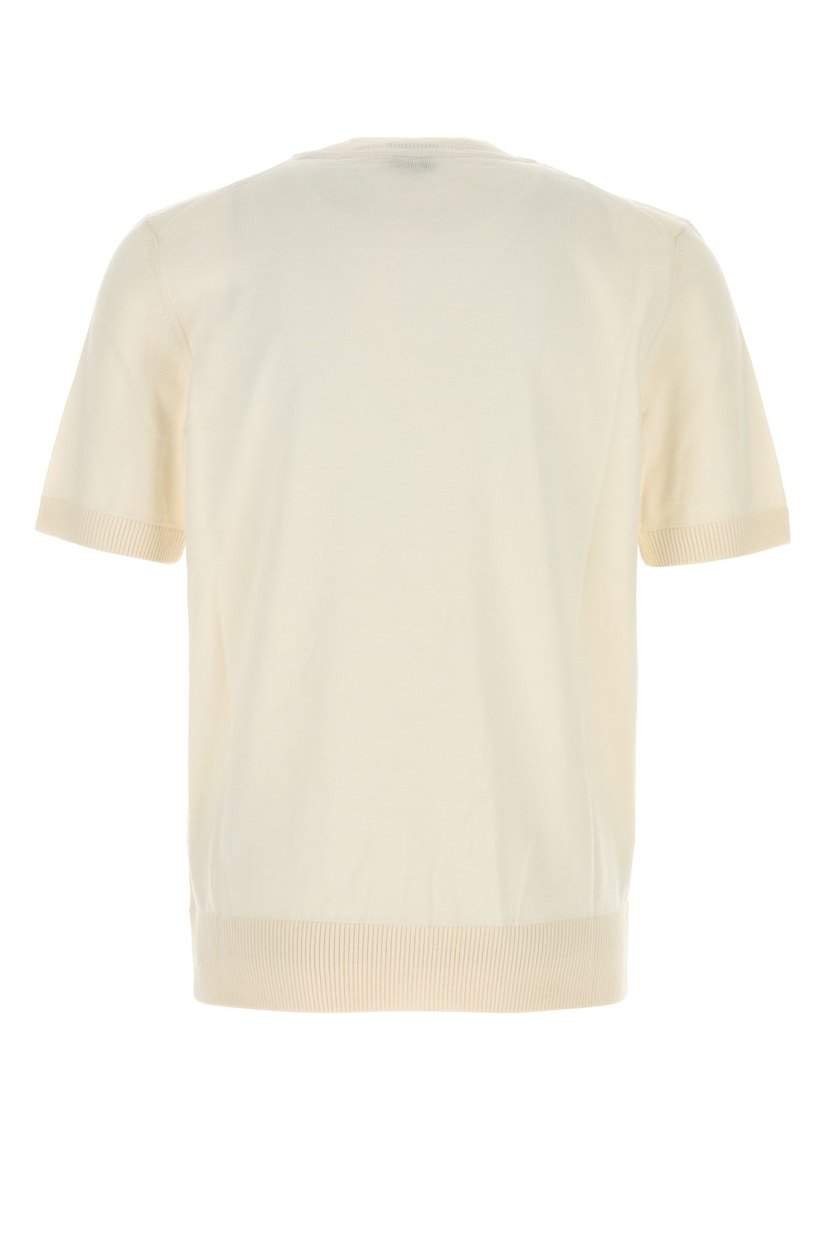 Boss Maglione in cotone crema, view 2